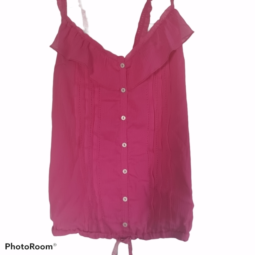 Abercrombie & Fitch Fuchsia Tank M